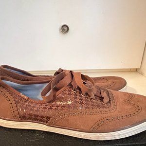 Taylor Swift Keds Brown Shoes Sneakers Size 7